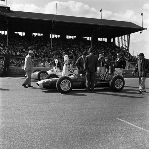 Mise en place de la Lotus sur la grille de départ
© Indianapolis Motor Speedway